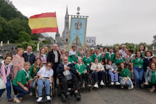 La Hospitalidad diocesana vive con mucha emoción su peregrinación a Lourdes