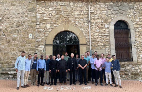 Los seminaristas inician el curso a los pies de la Virgen de la Fuensanta con tres nuevas incorporaciones