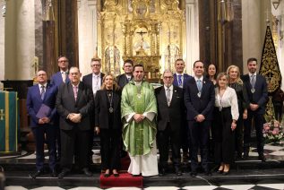 La Comisión Permanente de la Agrupación de Cofradías de Jaén toma posesión de sus cargos 