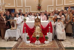 El grupo de oración P. Pío visita dos conventos del Arciprestazgo de Alcalá la Real