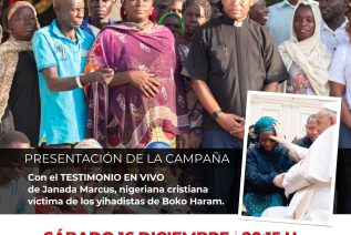 Ayuda a la Iglesia Necesitada ofrece en Jaén el testimonio de Janada Marcus, víctima de Boko Haram