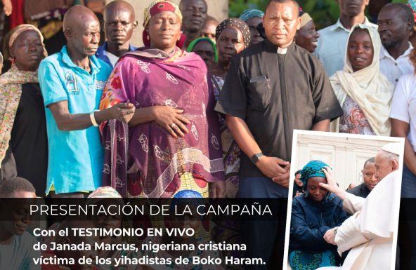 Ayuda a la Iglesia Necesitada ofrece en Jaén el testimonio de Janada Marcus, víctima de Boko Haram