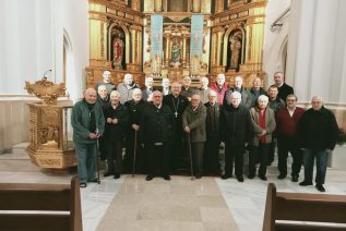 Los sacerdotes mayores  celebran la Navidad reflexionando sobre el valor de la fidelidad en el presbítero