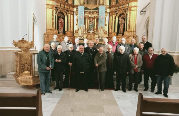 Los sacerdotes mayores  celebran la Navidad reflexionando sobre el valor de la fidelidad en el presbítero