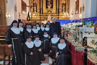 Don Sebastián visita los conventos y monasterios de clausura