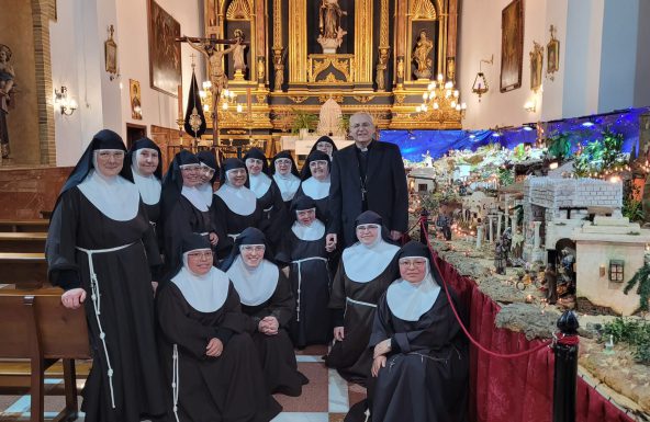 Don Sebastián visita los conventos y monasterios de clausura