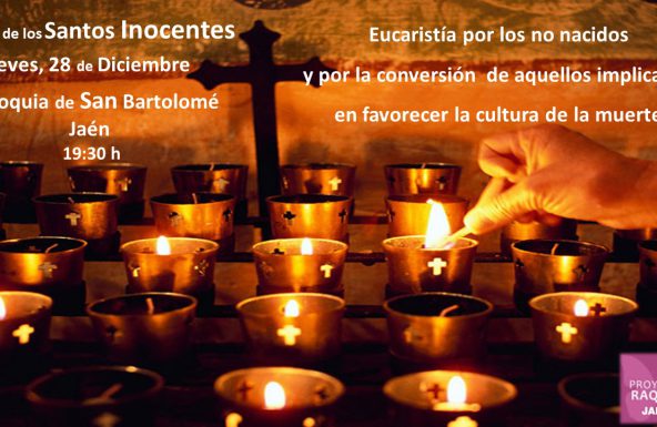 La parroquia de San Bartolomé de Jaén acoge la Eucaristía en memoria de los Santos Inocentes