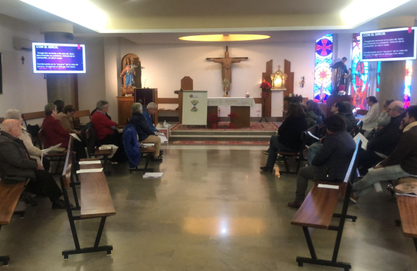 La Iglesia de San Juan Bosco celebra su retiro de Adviento