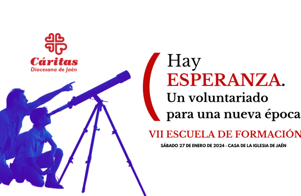La VII Escuela de Formación de Cáritas Jaén se centrará en el diseño de una estrategia para el voluntariado