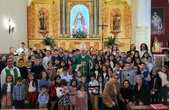 El Obispo celebra el domingo en la Parroquia de Fuensanta de Martos