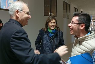 Monseñor Don Sebastián Chico Martínez visita el centro SAFA de Úbeda y el centro universitario “Sagrada Familia”