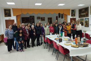 Café intercultural en la Parroquia de Arbuniel