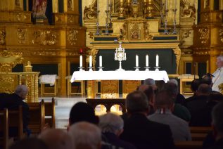 Don Ramón dirige el retiro de Cuaresma del clero diocesano