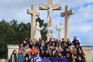 Los universitarios peregrinan a Fátima con la Pastoral