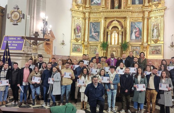 Una veintena de parejas participan en los Cursillos Prematrimoniales de las parroquias de  Jamilena y Torredelcampo