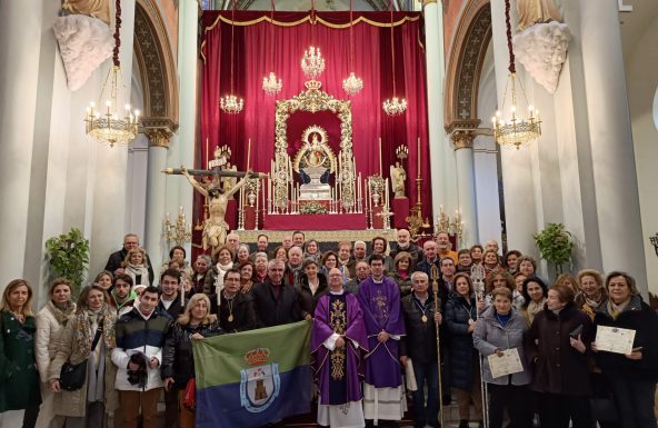 Peregrinación, retiro y pregón de Semana Santa en Mancha Real