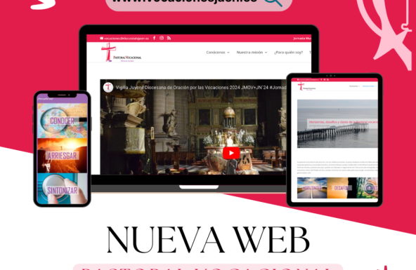 Nueva web de la Pastoral Vocacional de Jaén