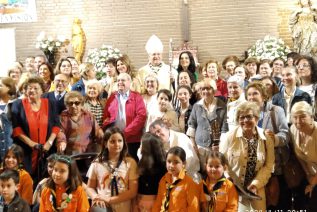 La parroquia del Buen Pastor recibe al Obispo en la recta final de su Visita Pastoral en Linares