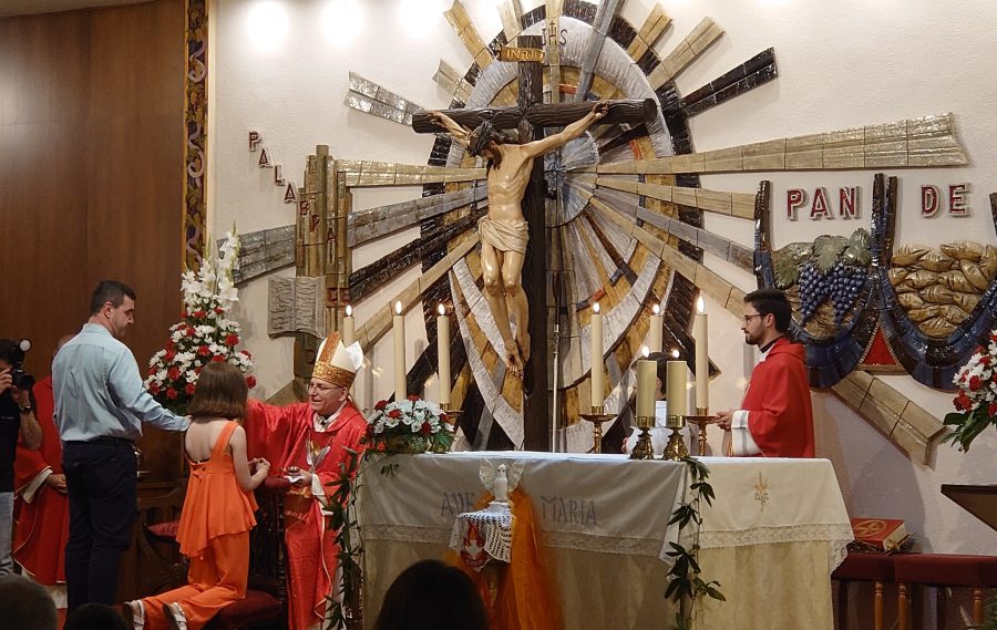 Confirmaciones y visita a la parroquia de La Asunción de Martos