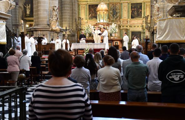 La Catedral de Jaén celebra la Solemnidad de la Ascensión del Señor, con una Eucaristía presidida por Monseñor Chico Martínez