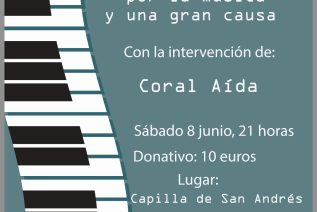 Concierto solidario a favor de Manos Unidas, el próximo sábado, 8 de junio