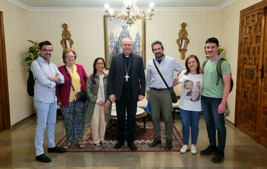 La Delegación de Migraciones se reúne con el Obispo