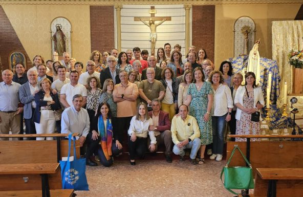 Proyecto Conyugal celebra la venida del Espíritu Santo en la parroquia del Sagrado Corazón de Jesús de Linares