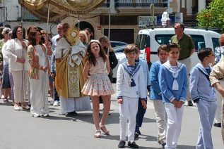 Clausura del curso cofrade Y Octava del Corpus en Mancha Real