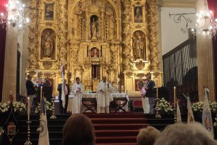 Las secciones baezanas de ANE y ANFE celebraron su vigilia del Corpus Christi