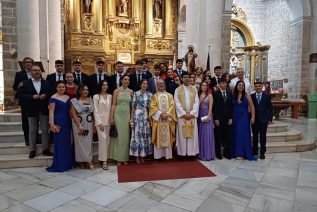 Misa de graduación en los institutos de Mancha Real