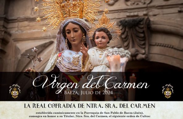 La Cofradía de la Virgen del Carmen de Baeza lanza una campaña para recoger alimentos para las contemplativas de la localidad