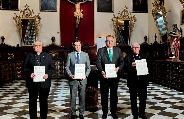 Firmado en Granada el Convenio entre Junta de Andalucía e Iglesia Católica para la constitución de la Comisión Mixta para el patrimonio cultural