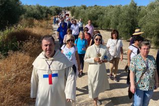 Peregrinación a La Yedra como preparación del IV centenario de San Miguel de los Santos