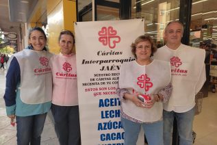 Cáritas Interparroquial de Jaén recogerá alimentos en los Supermercados Masymas los días 25 y 26 de octubre