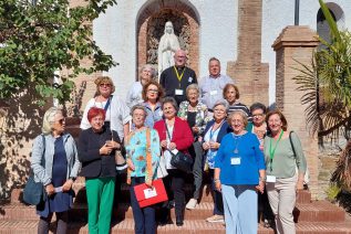 Mayores de Vida Ascendente de Jaén participan en unas jornadas de formación en Málaga