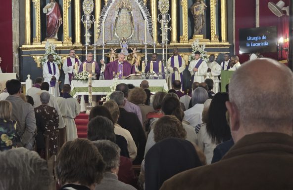 La Diócesis despide al sacerdote congoleño, Padre Leonard Djela Ompola