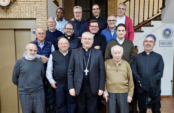 “Volvamos con el Señor a Galilea”, invitación del Vicario General a los sacerdotes asistentes en los  Ejercicios Espirituales en La Yedra