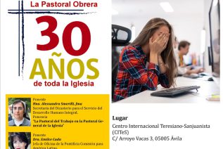 La Pastoral Obrera de Jaén presente en el 30 aniversario de la fundación, que se celebrará en Ávila