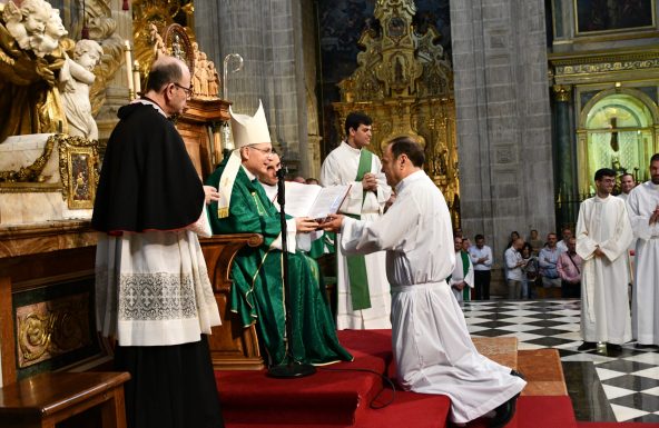 El Papa Francisco ordenará a Manuel Rico, en Roma, como Diácono permanente