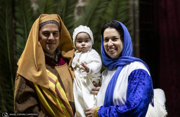 II Belén viviente a beneficio de la dana de las parroquias de Sta. María la mayor y S. Miguel de Andújar