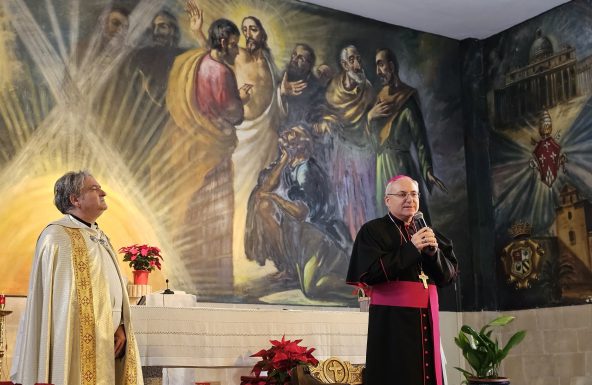 En el último tramo de su Visita Pastoral, Don Sebastián conoce Veracruz, Valdecazorla, El Molar y Santo Tomé