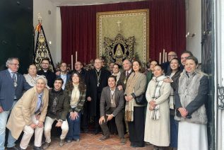 El Obispo acompaña a la Hermandad del Rocío de Jaén en su peregrinación extraordinaria a la aldea almonteña