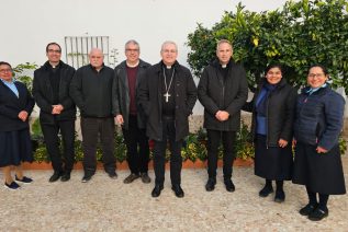 El Obispo se reúne con el equipo de pastoral de La Carolina