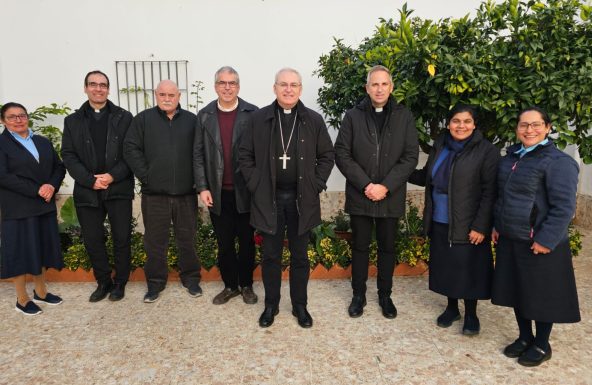 El Obispo se reúne con el equipo de pastoral de La Carolina