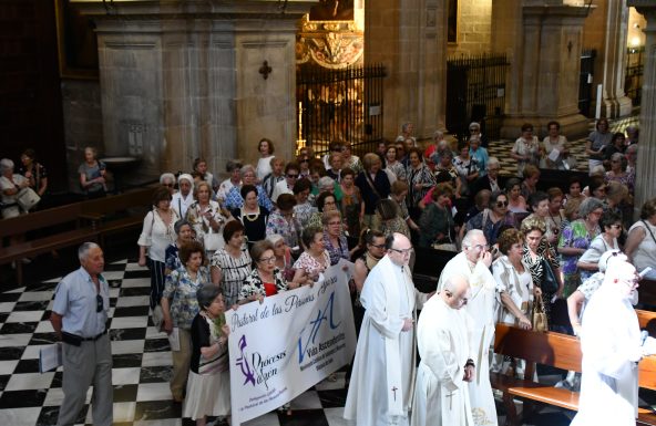 Los mayores de la Diócesis se llenan de esperanza al lucrar el jubileo