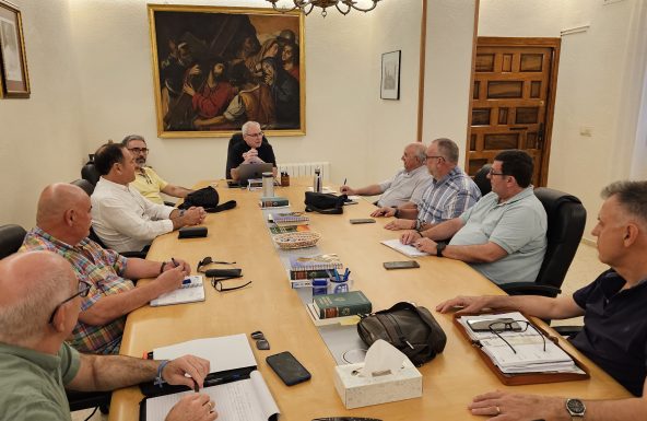 El Colegio Diaconal de Jaén celebra la última reunión del curso con el Obispo D. Sebastián