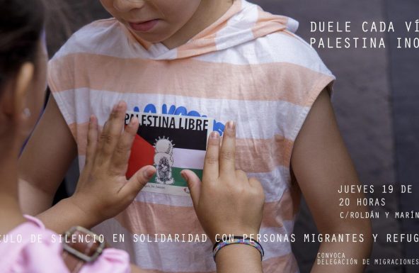 El Círculo de Silencio clama por las víctimas palestinas