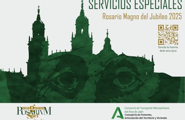 Servicios especiales de autobuses para participar en la procesión Magna