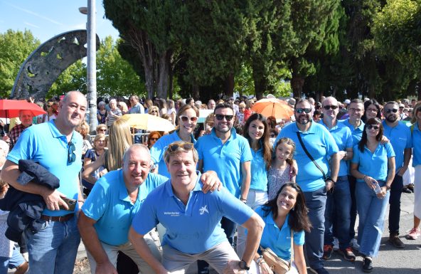 La fundación La Caixa acerca el Rosario Magno a las personas mayores y con movilidad reducida