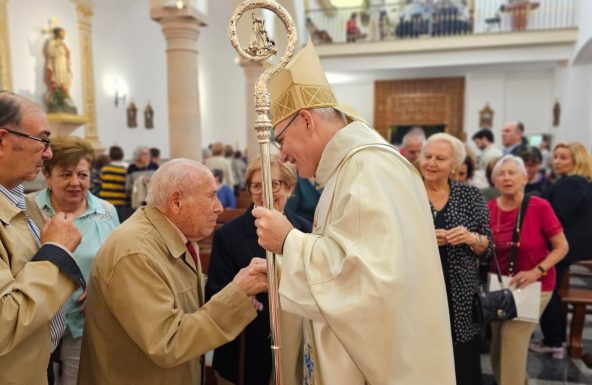 Fuensanta de Martos acoge con alegría la Visita Pastoral del Prelado jiennense